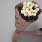 21 white rose in the package
